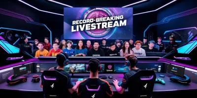 Record-Breaking Livestream Unveils a New Era of Gaming Innovation logo