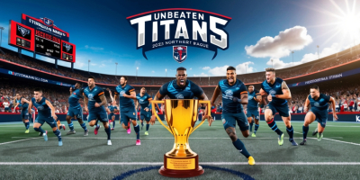 Unbeaten Titans: Dominating the 2025 Northern League Season logo