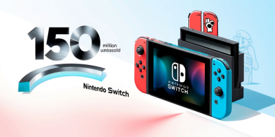 Nintendo Switch Surpasses 150 Million Units Sold as Attention Shifts to Next-Gen Console