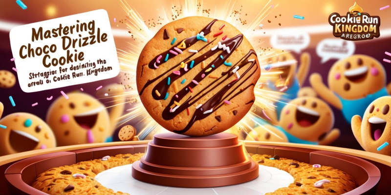 Mastering Choco Drizzle Cookie: Strategies for Dominating the Arcade Arena in Cookie Run: Kingdom logo