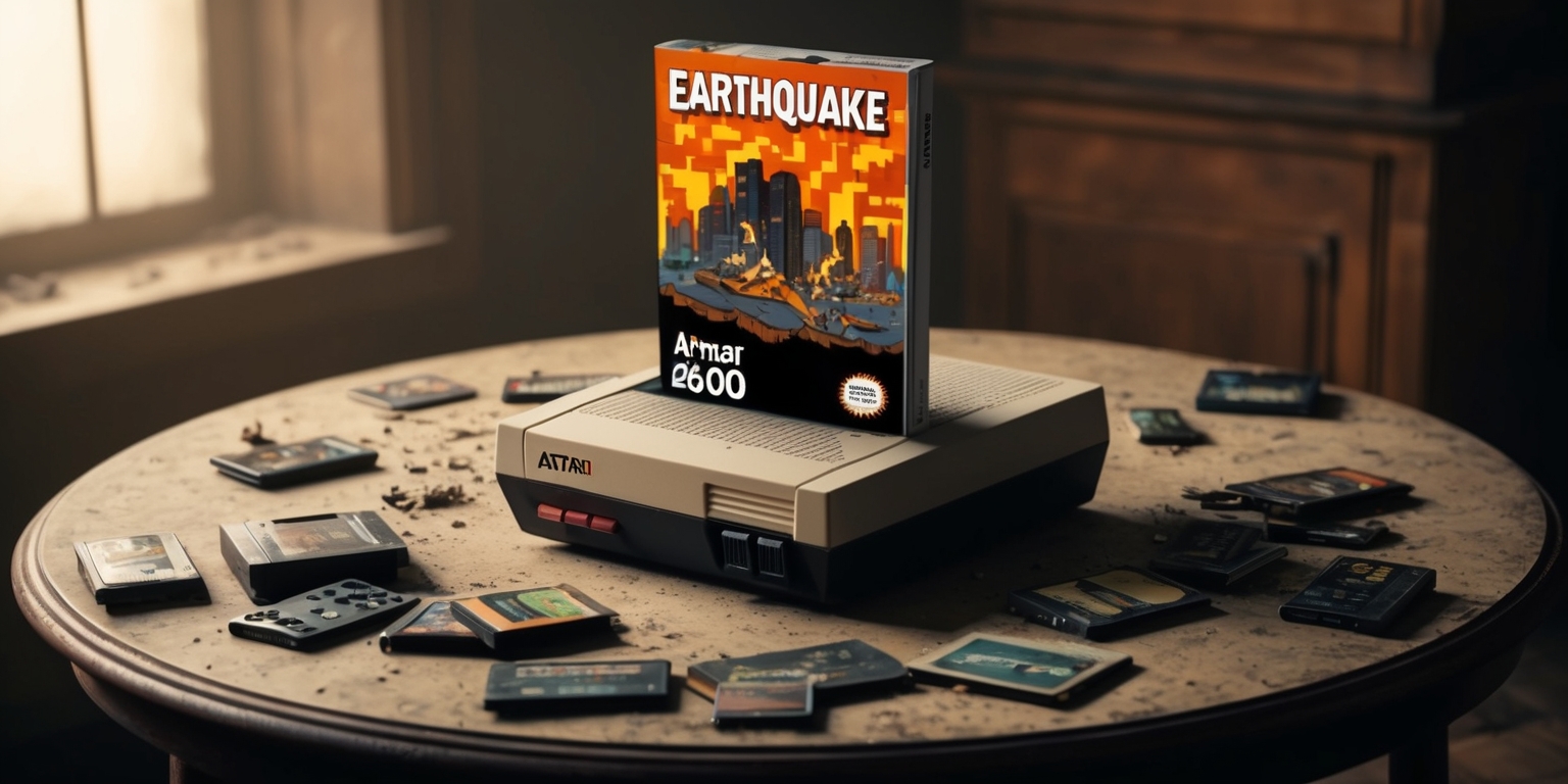 Rediscovering Earthquake: A Lost Atari 2600 Gem Unearthed in Texas